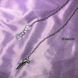 ピストル＆ハンドカフモチーフ ネックレス シルバー | Decorative  | 詳細画像4 