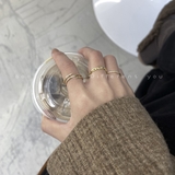 シンプルデザインリング 3点セット シルバー ゴールド | Decorative | 詳細画像3