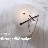 BIGクロス ロングチェーン ピアス 片耳用 | Decorative | 詳細画像2