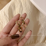 ピアス チェーンピアス べっ甲カラー | Decorative | 詳細画像6