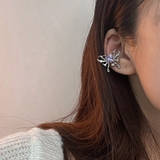 イヤーカフ バイオレットストーン 立体モチーフ | Decorative | 詳細画像2