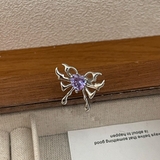 イヤーカフ バイオレットストーン 立体モチーフ | Decorative | 詳細画像6
