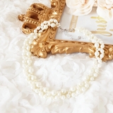 イミテーションパール一連 ネックレス レディース | レースレディース  | 詳細画像4 