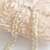 イミテーションパール一連 ネックレス レディース | レースレディース  | 詳細画像7 