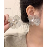 クリア フラワー モチーフ | レースレディース | 詳細画像2