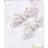 【3点セット】パール×ビジュー フラワーモチーフ ウエディング | レースレディース  | 詳細画像10 