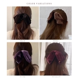 ベロア調 ビッグ リボン | レースレディース  | 詳細画像2 