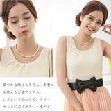 イミテーションパール一連 ネックレス レディース | レースレディース  | 詳細画像8 