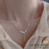 シルバー リーフネックレス ハート | インナーショップDiamondHearts  | 詳細画像1 