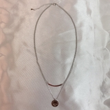 ２連コインネックレス ラウンド スマイル | インナーショップDiamondHearts  | 詳細画像7 