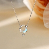 ムーン&スターネックレス ムーン スター | インナーショップDiamondHearts | 詳細画像3