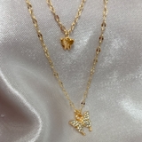 ツインバタフライネックレス ツイン バタフライ | インナーショップDiamondHearts | 詳細画像12