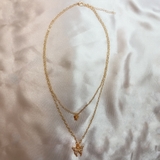 ツインバタフライネックレス ツイン バタフライ | インナーショップDiamondHearts | 詳細画像13