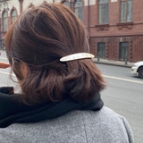 バレッタ ヘアアレンジ オーバル スクエア 大人っぽい | Doux Belle | 詳細画像12