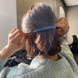 バレッタ ヘアアレンジ オーバル スクエア 大人っぽい | Doux Belle | 詳細画像8