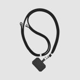 ブラック | 携帯ストラップ スマホショルダー ストラップホルダー | Doux Belle 