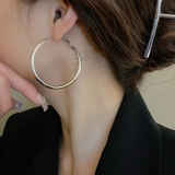 シルバー | シルバーフープピアス | Doux Belle