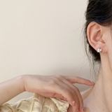 スクエアビジューピアス | Doux Belle  | 詳細画像2 