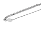 ドッキングデザインチェーンネックレス | Doux Belle | 詳細画像2