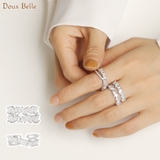 ビジューシルバーリング | Doux Belle | 詳細画像1