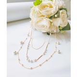 ホワイト | パールネックレス ネックレス レディース ロング秋卒業式 成人式 | DRESS+