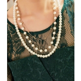 ゴールド | パールネックレス ネックレス レディース 結婚式秋卒業式 成人式 | DRESS+