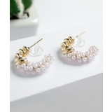 パールフープピアス | SAISON DE PAPILLON  | 詳細画像3