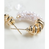 パールフープピアス | SAISON DE PAPILLON  | 詳細画像12