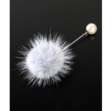 ホワイト | アクセサリ ブローチ パール | SAISON DE PAPILLON 