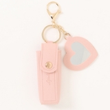 ピンク | カシュカシュ cachecache / ハートミラー付きリップケース | UNBILLION