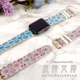 友禅文庫 フラワーガーデン アップルウォッチ | e-mono | 詳細画像1 