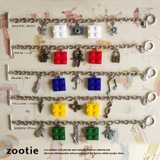 Zootie（ズーティー）：ブロックブレスレット×ヌーモチーフ | e-zakkamania stores | 詳細画像2 