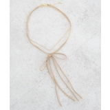 スエードライクリボンネックレス | earth music&ecology  | 詳細画像4 