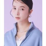 ジグザグチェーンマンテルネックレス | earth music&ecology  | 詳細画像3 