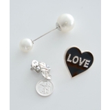 シルバー | ハッピーモチーフブローチセット | earth music&ecology 