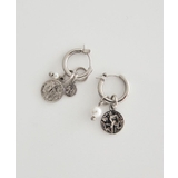 【ステンレス】コインフープピアス | earth music&ecology | 詳細画像1