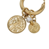 【ステンレス】コインフープピアス | earth music&ecology | 詳細画像8