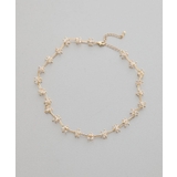 ゴールド | クリアビーズポイントネックレス | earth music&ecology 