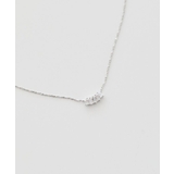 シルバー | プチビジューネックレス | earth music&ecology 