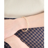 ゴールド | ウェイビーメタルバングル | earth music&ecology 