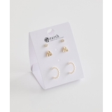 ゴールド | 【3SET】デイリーピアス | earth music&ecology 