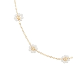 ビーズフラワーネックレス | earth music&ecology  | 詳細画像5 