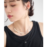 パールMIXチャームネックレス | earth music&ecology  | 詳細画像2 