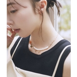 パールMIXチャームネックレス | earth music&ecology  | 詳細画像5 