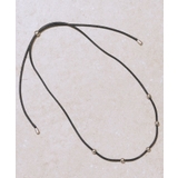 シルバー | メタルポイントコードネックレス | earth music&ecology 