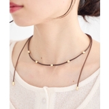 ゴールド | メタルポイントコードネックレス | earth music&ecology 