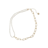 ゴールド | デザインチェーンアシメネックレス | Green Parks 