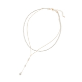 パール2連Y字ネックレス | Green Parks  | 詳細画像1 