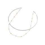 シルバー | チェーン付きチョーカー | Green Parks 