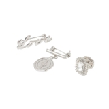 シルバー | every walk.モチーフミックスブローチピンSET | Green Parks